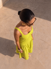 ROCHIE MIDI GALBEN LIME
