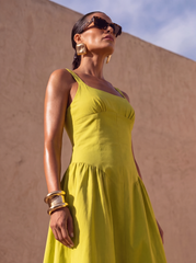 ROCHIE MIDI GALBEN LIME