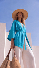 KIMONO IN TURCOAZ