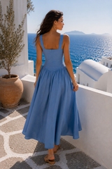 ROCHIE MIDI DIN IN BLEU