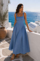ROCHIE MIDI DIN IN BLEU
