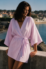 KIMONO IN LILA