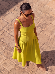 ROCHIE MIDI GALBEN LIME