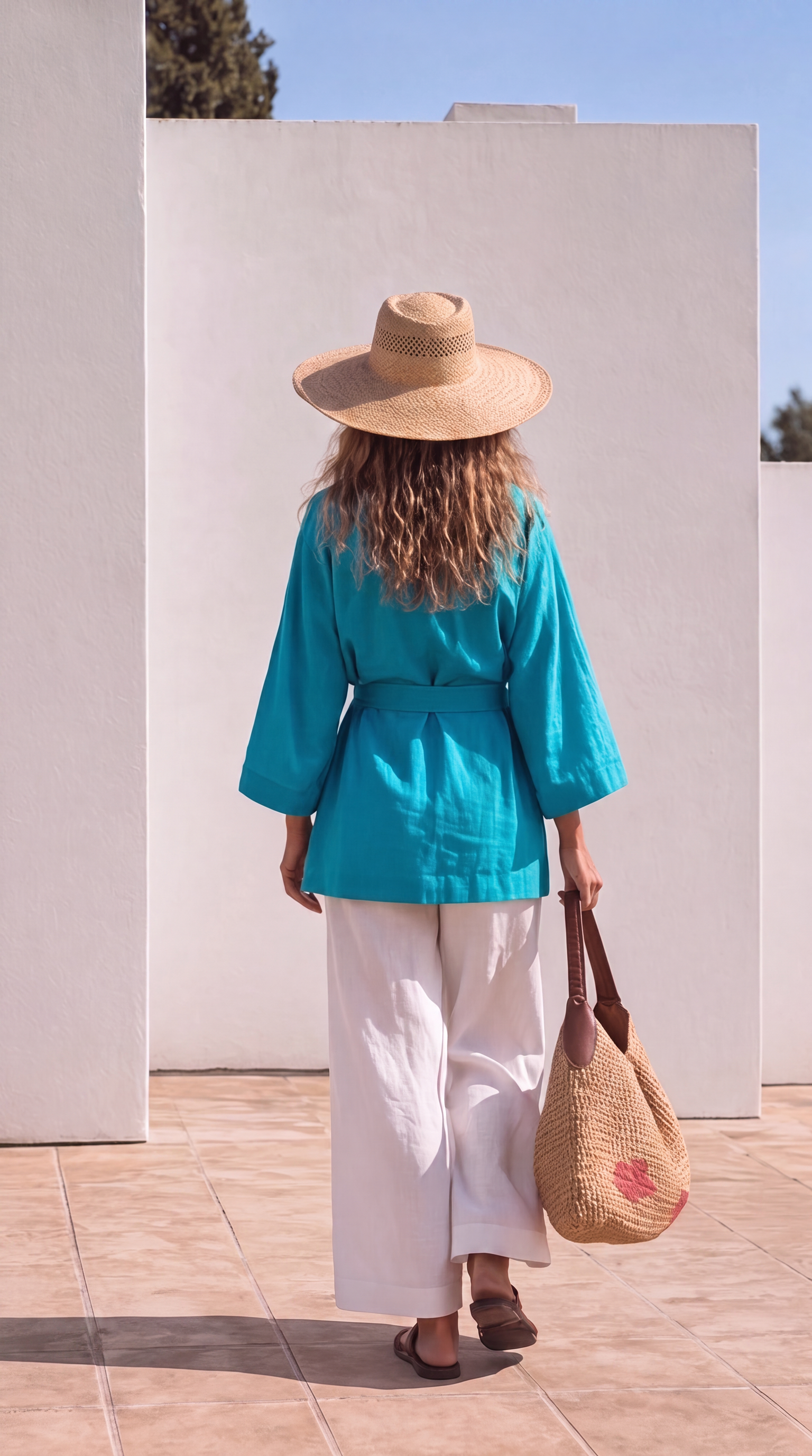 KIMONO IN TURCOAZ