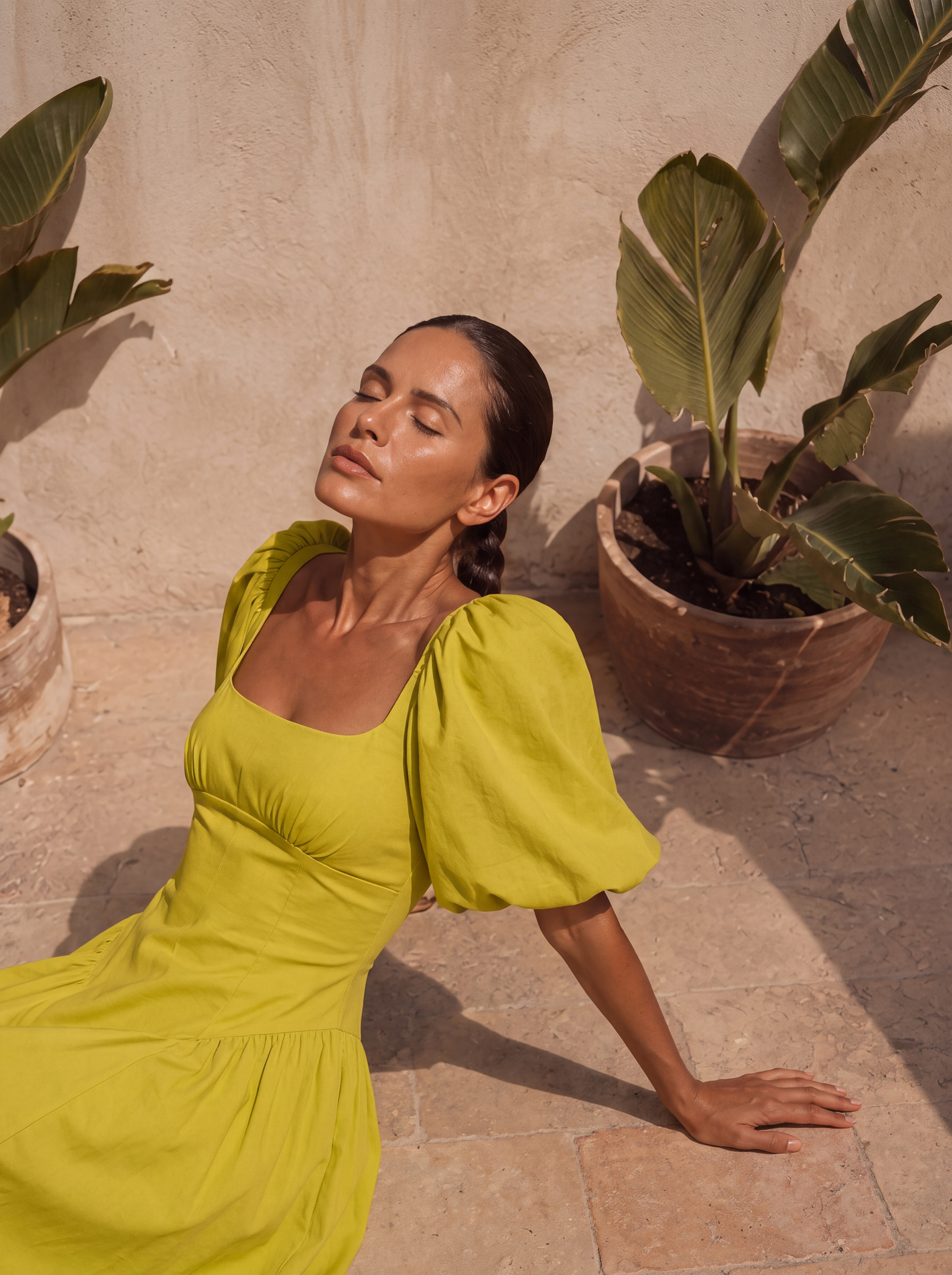 ROCHIE MIDI GALBEN LIME